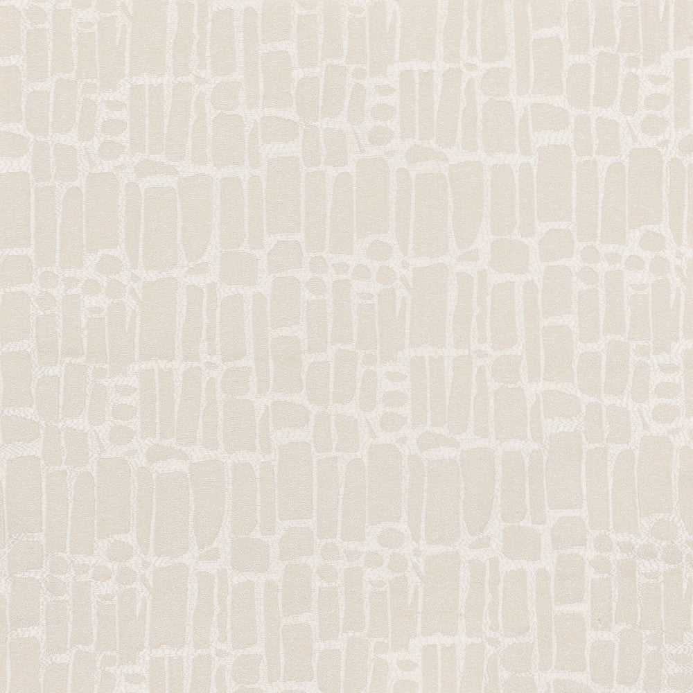 Biloxi 1 Champagne by Stout Designer Fabric COLOR MY WINDOW IVORY/BURLAP 100%POL INDIA Horizontal: 3.250 and Vertical: 3.000 55 in - Swanky Fabrics -