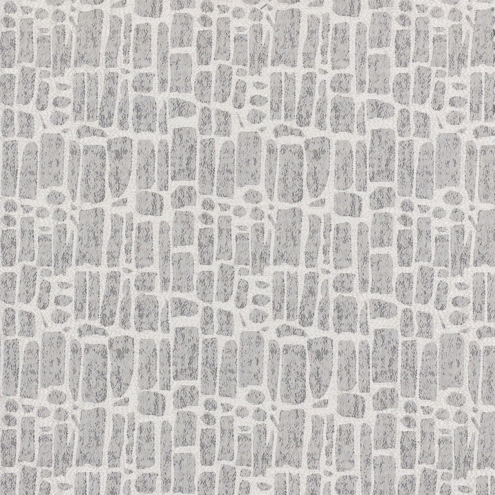 Biloxi 2 Nickel by Stout Designer Fabric COLOR MY WINDOW PUMICE/STONE 100%POL INDIA Horizontal: 3.250 and Vertical: 3.000 55 in - Swanky Fabrics -