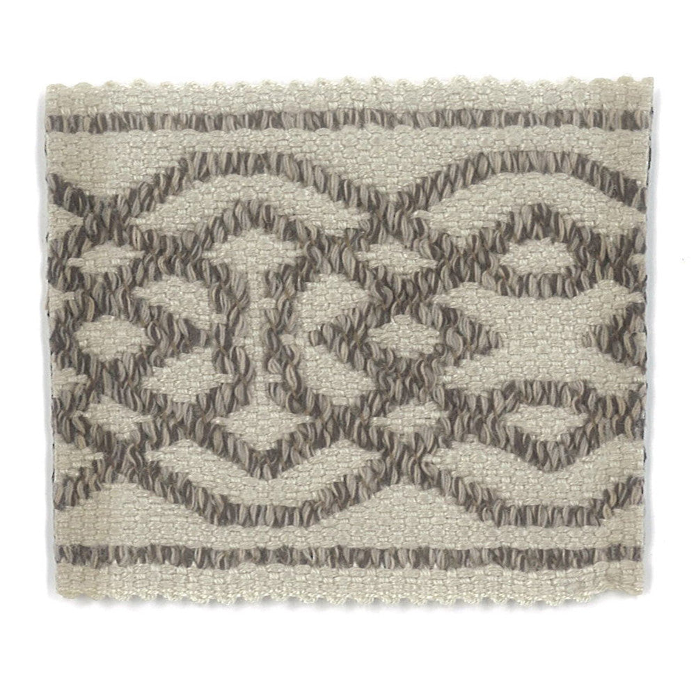 Birkhoff 3 Flint by Stout Designer Trim TREND ALERT 41%COT 34%LIN 22%SVI 3%POL CHINA </p><p>Repeat: 0 2.38 in - Swanky Fabrics -