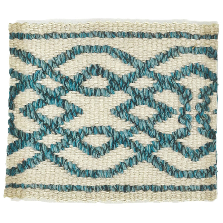 Birkhoff 6 Harbor by Stout Designer Trim TREND ALERT TRIM 41%COT 34%LIN 22%SVI 3%POL CHINA Horizontal: 2.75 and Vertical: 0 2.38 in - Swanky Fabrics -