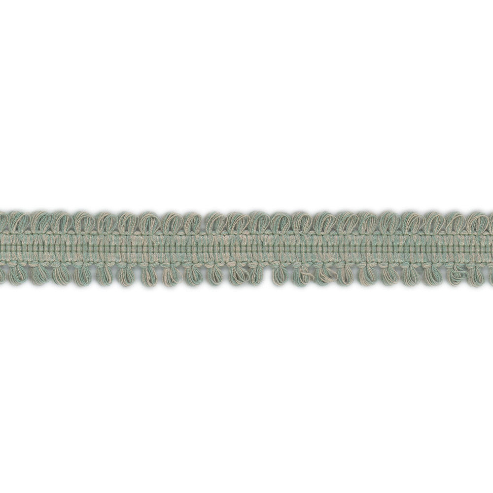 Bissetti Tape 4 Glacier by Stout Trim Stout Trim Bissetti Tape 4 GlacierTrim NEW TRADITIONS TRIM 93%LIN 6%POL 1%NYL CHINA </p><p>Repeat: H: 0.000, V: 0.000 1.25 in - Fabric Carolina -
