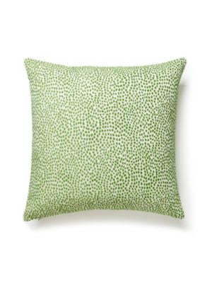 Flurry Pillow 22 X 22 - Leaf BIFLURRPILL0003 by Scalamandre Designer Pillows 25% COTTON, 34% VISCOSE, 36% POLYESTER, 5% LUXCELLE U.S.A. Horizontal: and Vertical: 0 - Swanky Fabrics -