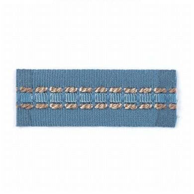 Blarney 2 Ocean by Stout Designer Trim INSPIRATIONS TRIM 52%SVI 31%ACT 17%POL ITALY </p><p>Repeat: 0 1.15 in - Swanky Fabrics -