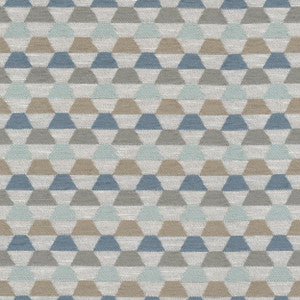 Bloomfield 1 Blue by Stout Designer Fabric