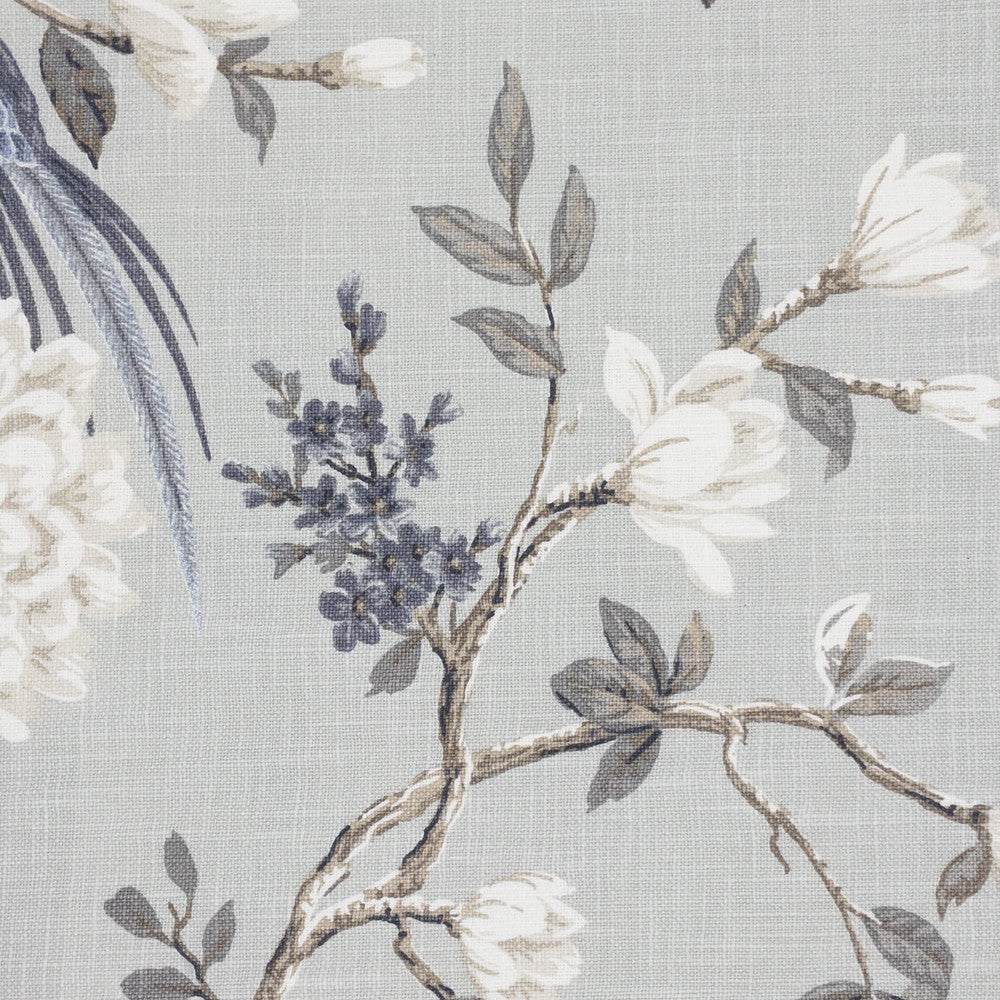 Blossom 3 Dusk by Stout Designer Fabric COMFORTABLE LIVING BAHAMA/CARIBBEAN 100%COT PAKISTAN Horizontal: 27.000 and Vertical: 25.125 54 in - Swanky Fabrics -