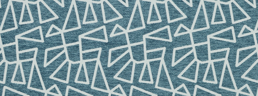 Blox 593 Indigo by Covington Designer Fabric