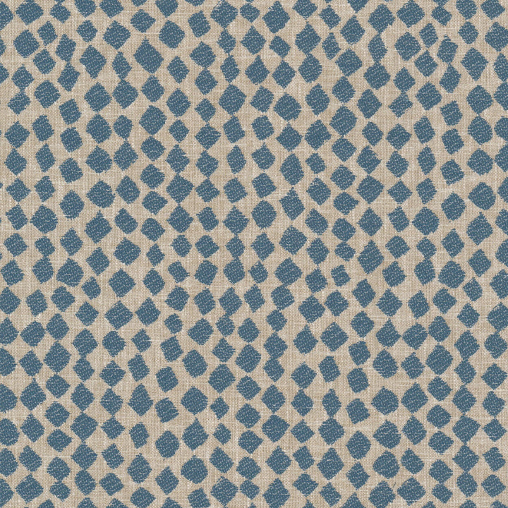 Bluefield 1 Cadet by Stout Designer Fabric RAINBOW LIBRARY CADET/INDIGO 67%POL 33%COT INDIA Horizontal: 9.250 and Vertical: 11.375 54 in - Swanky Fabrics -