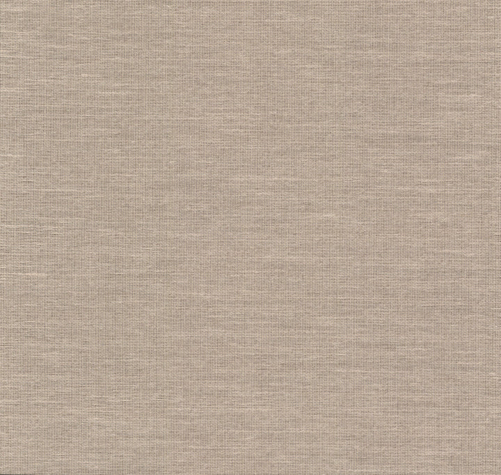 Paper & Thread Weave Beige Wallpaper by Antonina Vella Designer Antonina Vella Boho Luxe Covers about 72 square feet 36-in by 24-ft long roll Unpasted 0 - Swanky Fabrics -