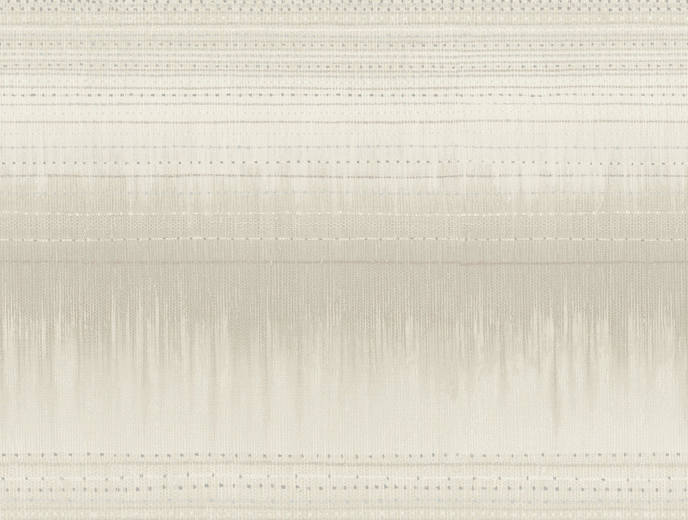 Desert Textile White Wallpaper by Antonina Vella Designer Antonina Vella Boho Luxe Covers about 60.8 square feet 27-in by 27-ft long roll Unpasted 20.5 - Swanky Fabrics -