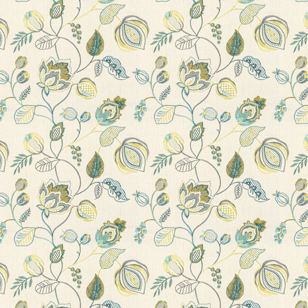 Boardwalk 1 Seaglass by Stout Designer Fabric COMFORTABLE LIVING GLACIER/LAGOON 100%POL %VEMB CHINA WYZENBEEK 30 000 DOUBLE RUB WEAR TEST (HEAVY DUTY) PERFORMANCE RATED FABRIC Horizontal: 17.750 and Vertical: 15.500 51 in - Swanky Fabrics -
