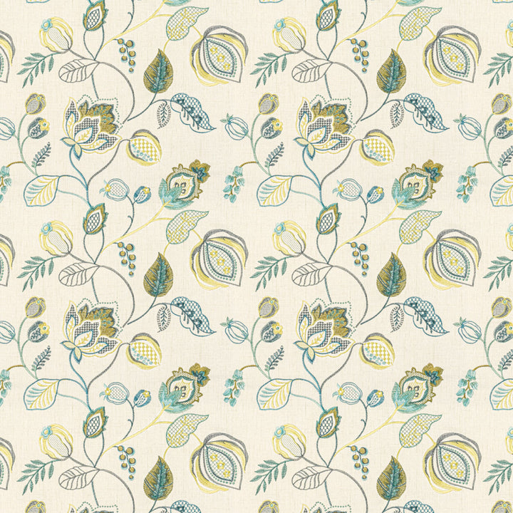 Boardwalk 1 Seaglass by Stout Designer Fabric COMFORTABLE LIVING GLACIER/LAGOON 100%POL %VEMB CHINA WYZENBEEK 100 000 DOUBLE RUB WEAR TEST (HEAVY DUTY) Horizontal: 17.75 and Vertical: 15.5 51 in - Swanky Fabrics -