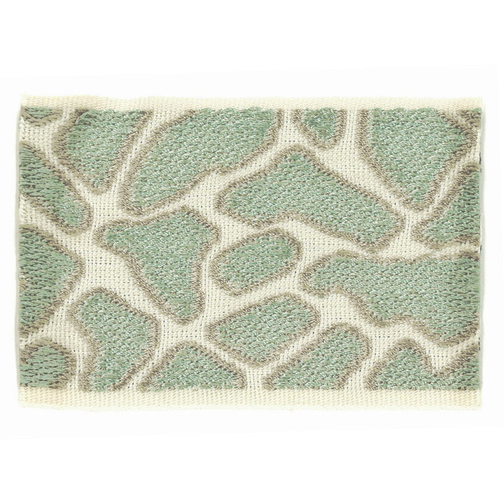 Bobcat 2 Sage by Stout Designer Trim INSIGHTS TRIM 62%SVI 38%POL CHINA Horizontal: 7.250 and Vertical: 0.000 2.75 in - Swanky Fabrics -