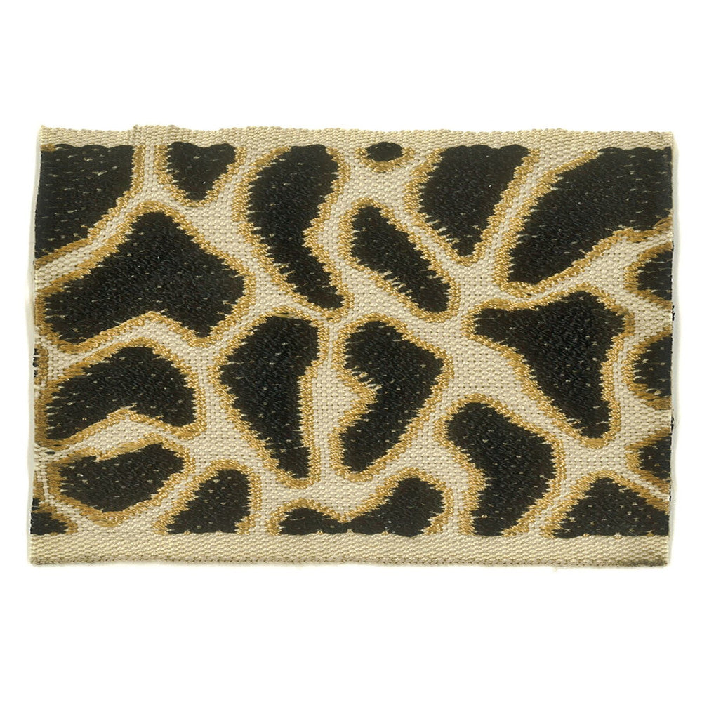 Bobcat 3 Onyx by Stout Trim Stout Trim Bobcat 3 OnyxTrim INSIGHTS TRIM 62%SVI 38%POL CHINA </p><p>Repeat: H: 7.250, V: 0.000 2.75 in - Fabric Carolina -