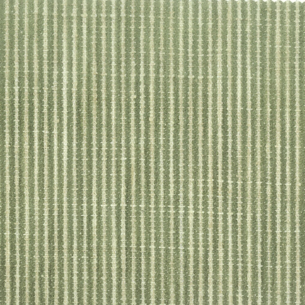 Bohemia 2 Moss by Stout Designer Fabric COMFORTABLE LIVING ALOE/FERN 100%POL INDIA WYZENBEEK 51 000 DOUBLE RUB WEAR TEST (HEAVY DUTY) FLAME RETARDANT-U.F.A.C. CLASS 1 CATB 117-2013 Horizontal: 0.25 and Vertical: 0 54 in - Swanky Fabrics -