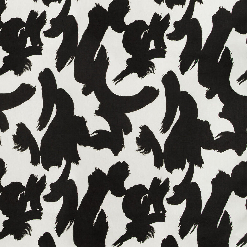 Boldstroke Black by Kravet Design Designer Fabric KATE SPADE AMUSEMENTS LINEN - 100% China MEDIUM Horizontal: 27 and Vertical: 36 54 - Swanky Fabrics -