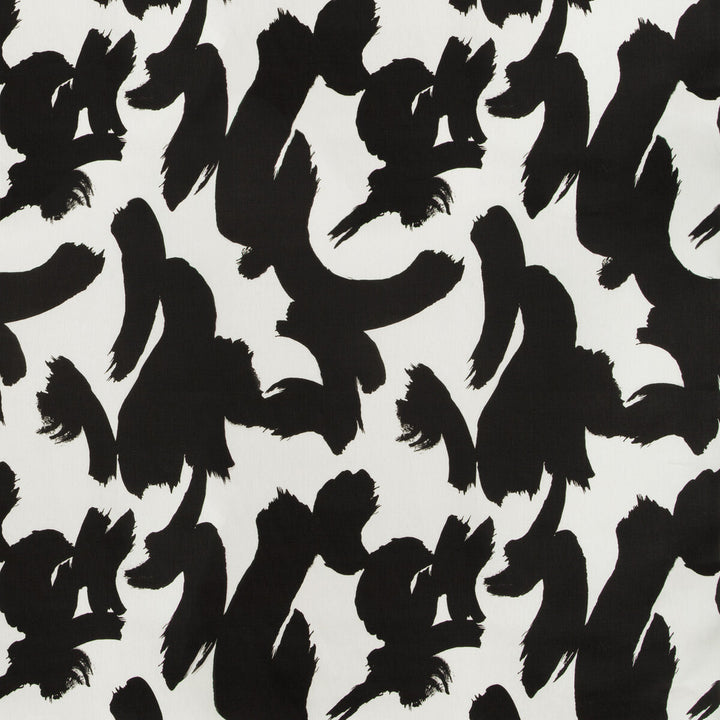 Boldstroke Black by Kravet Design Designer Fabric KATE SPADE AMUSEMENTS LINEN - 100% China MEDIUM Horizontal: 27 and Vertical: 36 54 - Swanky Fabrics -