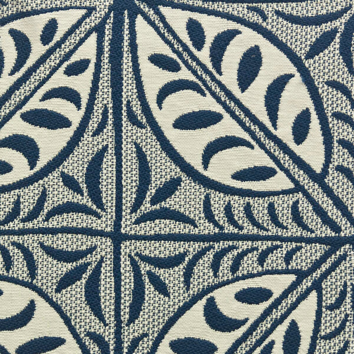 Bombay 1 Navy by Stout Designer Fabric TAKE IT EASY INDOOR/OUTDOOR 100%BLD USA FLAME RETARDANT-U.F.A.C. CLASS 1 FLAME RETARDANT-N.F.P.A. 260A CLASS 1 WYZENBEEK 75 000 DOUBLE RUB WEAR TEST (HEAVY DUTY) Horizontal: 8.625 and Vertical: 8.25 54 in - Swanky Fabrics -