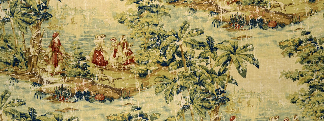 Bosporus 137 Antique Red by Covington Designer Fabric