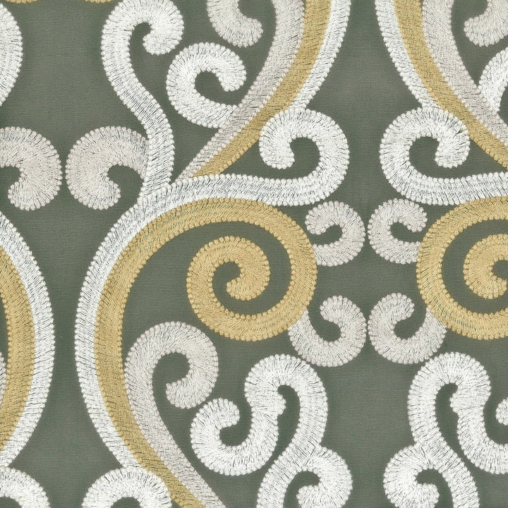 Boxster 1 Nickel by Stout Designer Fabric RAINBOW LIBRARY CHROME/NICKEL 100%COT %BEMB INDIA </p><p>Repeat: 15.625 51.25 in - Swanky Fabrics -