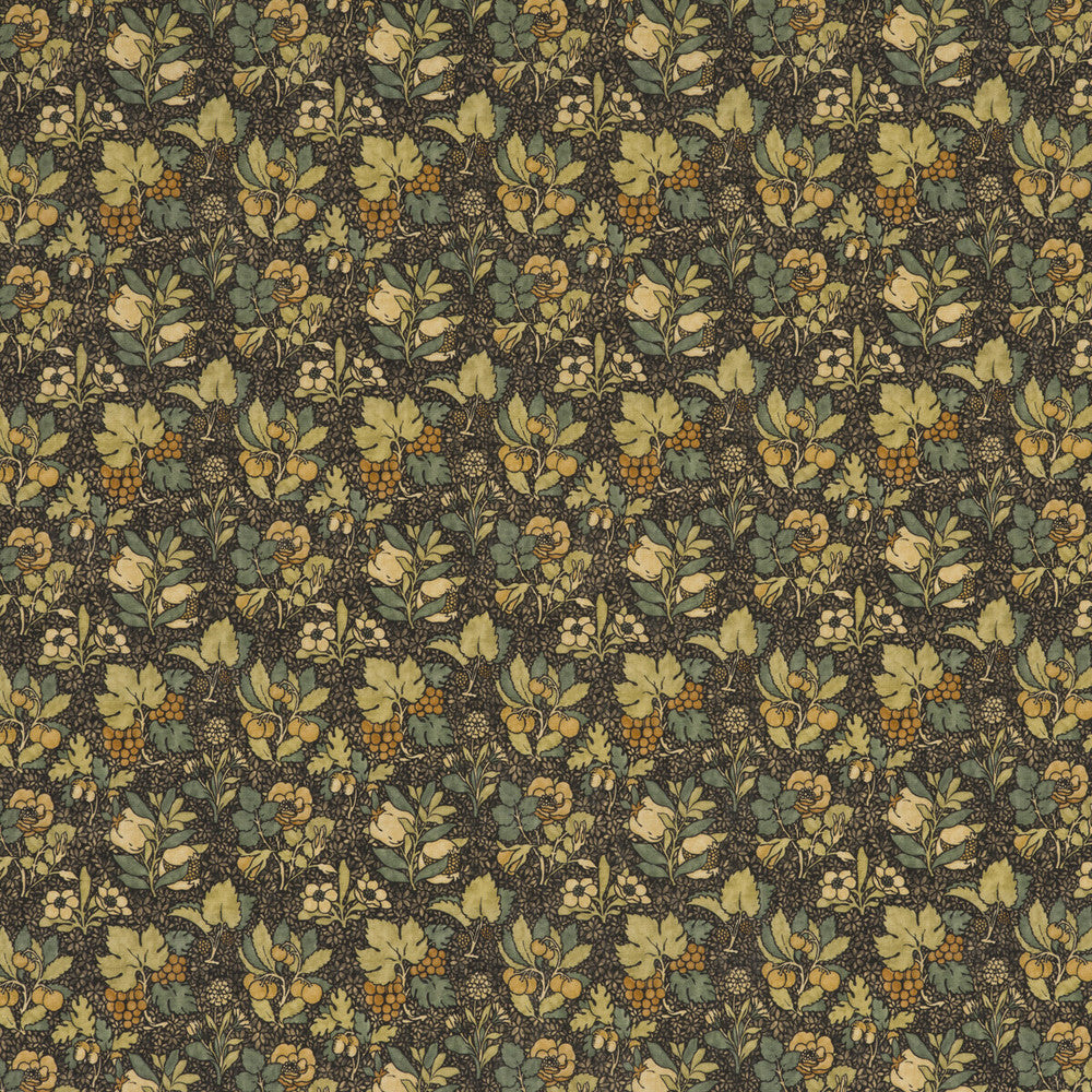 Meadow Fruit Charcoal/Green by G P & J Baker Fabric G P & J Baker Fabric Meadow Fruit Charcoal/GreenFabric ORIGINALS V VISCOSE - 85%;LINEN - 15% United Kingdom </p><p>Repeat: H: , V: 53.978 - Fabric Carolina -