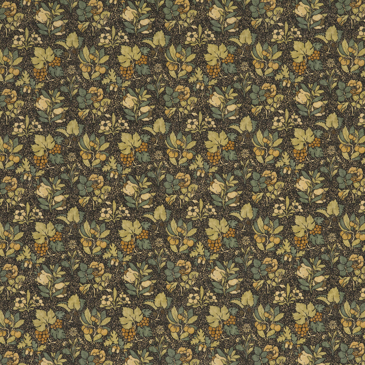 Meadow Fruit Charcoal/Green by G P & J Baker Fabric G P & J Baker Fabric Meadow Fruit Charcoal/GreenFabric ORIGINALS V VISCOSE - 85%;LINEN - 15% United Kingdom </p><p>Repeat: H: , V: 53.978 - Fabric Carolina -