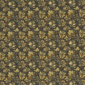 Meadow Fruit Charcoal/Green by G P & J Baker Designer Fabric