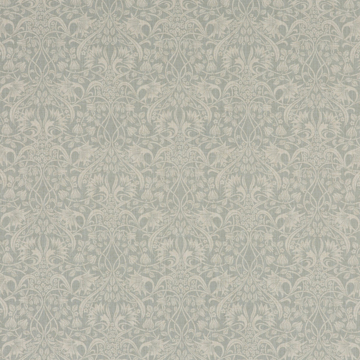 Fritillerie Aqua by G P & J Baker Designer Fabric ORIGINALS V VISCOSE - 85%;LINEN - 15% United Kingdom HEAVY Horizontal: 13.002 and Vertical: 13.396 53.978 - Swanky Fabrics -