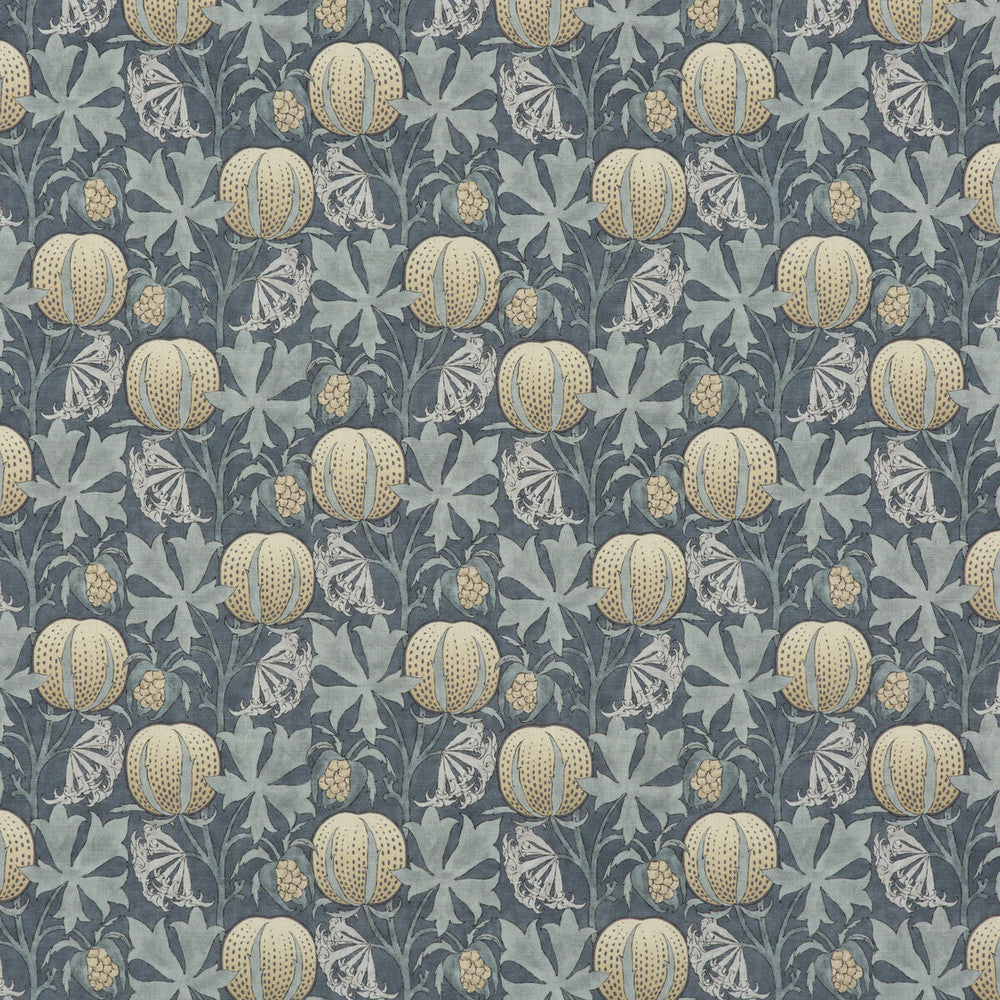 Pumpkins Indigo by G P & J Baker Fabric G P & J Baker Fabric Pumpkins IndigoFabric ORIGINALS V VISCOSE - 85%;LINEN - 15% United Kingdom </p><p>Repeat: H: 14.184, V: 13.396 53.978 - Fabric Carolina -