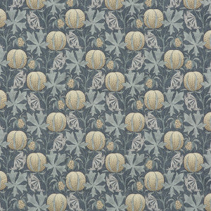Pumpkins Indigo by G P & J Baker Designer Fabric