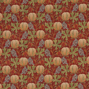 Pumpkins Red/Green BP10621.2.0 By G P & J Baker Designer Fabric