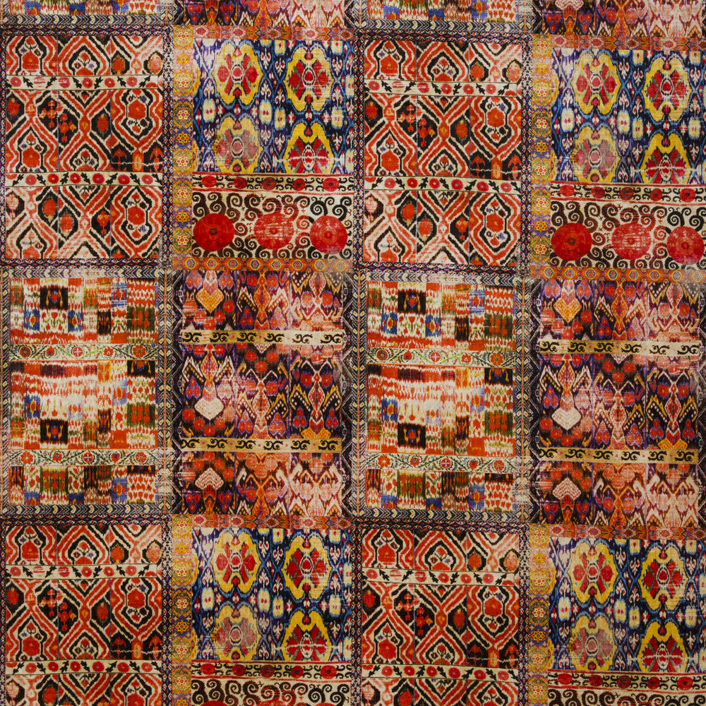 Rio Spice by G P & J Baker Designer Fabric RIO VELVETS VISCOSE - 55%;COTTON - 45% Italy HEAVY Horizontal: 26.792 and Vertical: 36.248 53.584 - Swanky Fabrics -