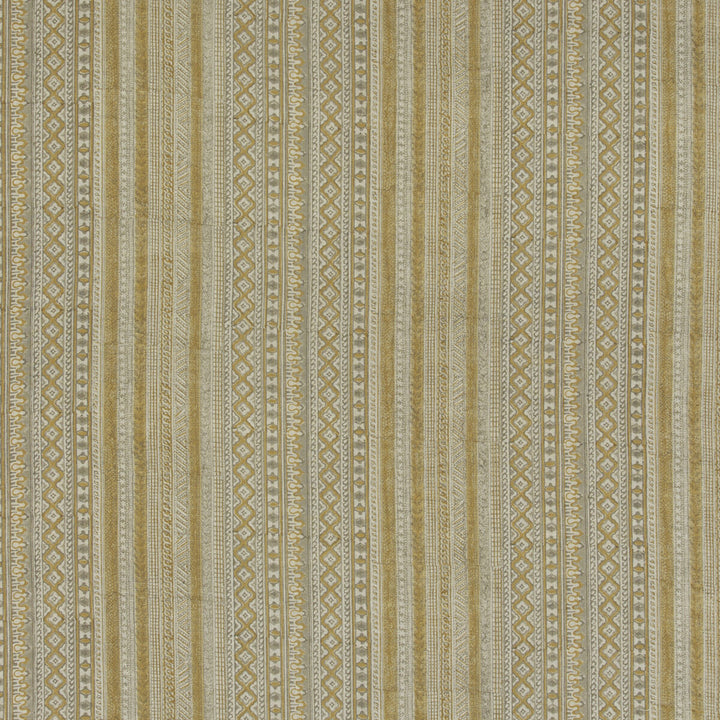 Kapisi Ochre by G P & J Baker Designer Fabric EAST TO WEST LINEN - 100% India - Horizontal: 14.381 and Vertical: 5.122 57.524 - Swanky Fabrics -