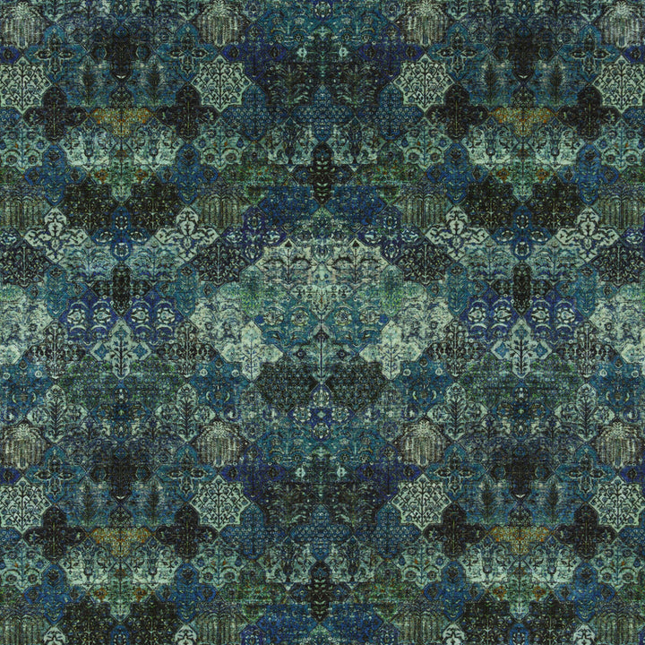 Sampul Peacock by G P & J Baker Fabric G P & J Baker Fabric Sampul PeacockFabric EAST TO WEST VISCOSE - 55%;COTTON - 45% Italy </p><p>Repeat: H: 26.989, V: 28.368 53.978 - Fabric Carolina -