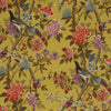 Hydrangea Bird Ochre by G P & J Baker Designer Fabric