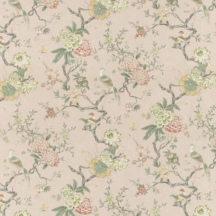 Oriental Bird Signature Blush by G P & J Baker Fabric G P & J Baker Fabric Oriental Bird Signature BlushFabric SIGNATURE PRINTS VISCOSE - 85%;LINEN - 15% United Kingdom </p><p>Repeat: H: 18.124, V: 31.126 53.978 - Fabric Carolina -