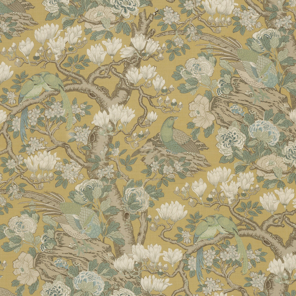 Rockbird Signature Ochre by G P & J Baker Fabric G P & J Baker Fabric Rockbird Signature OchreFabric SIGNATURE PRINTS LINEN - 100% Thailand </p><p>Repeat: H: 48.068, V: 40.976 48.068 - Fabric Carolina -