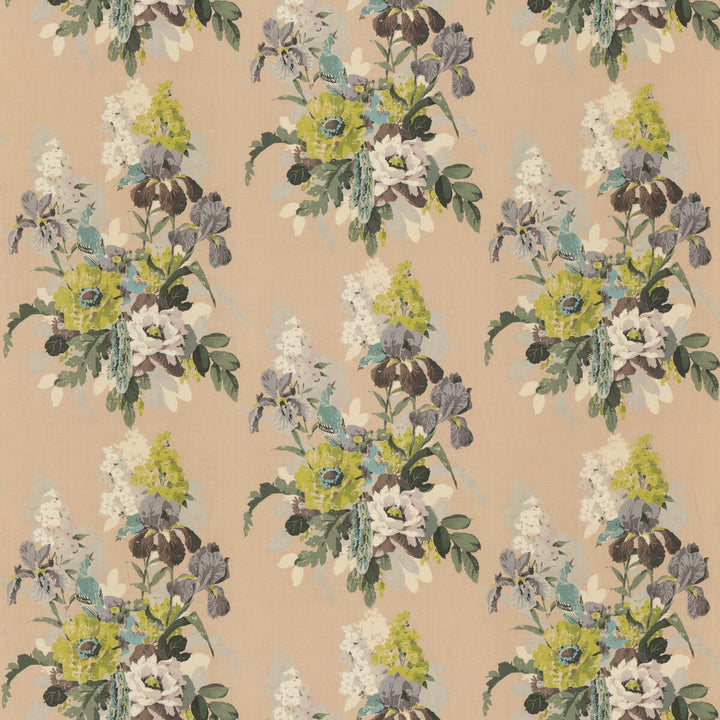 Bird & Iris Blush by G P & J Baker Fabric G P & J Baker Fabric Bird & Iris BlushFabric SIGNATURE PRINTS LINEN - 100% Thailand </p><p>Repeat: H: 17.336, V: 25.61 52.796 - Fabric Carolina -