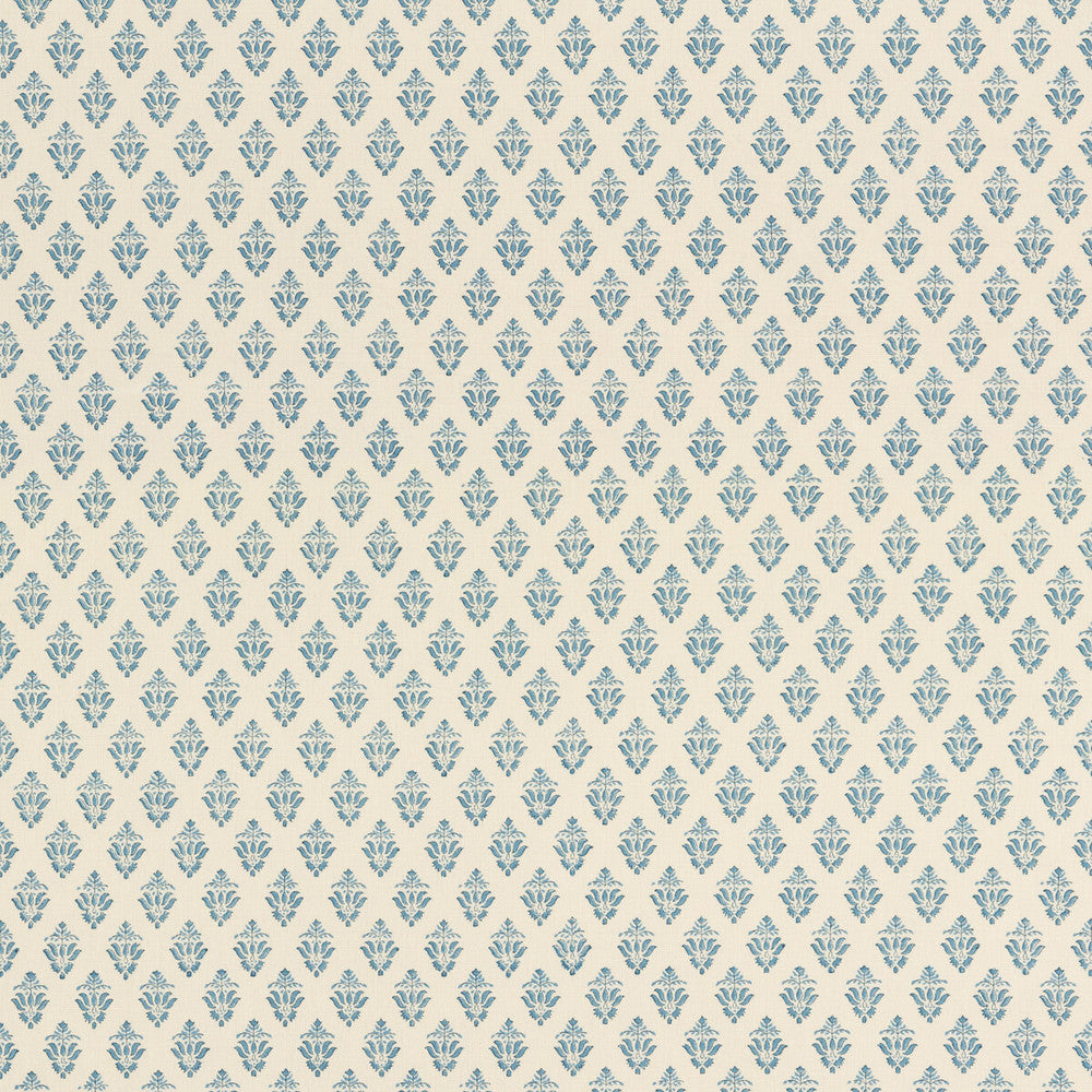Thornham Indigo by G P & J Baker Designer Fabric ARTISAN II LINEN - 52%;COTTON - 48% India MEDIUM Horizontal: 1.97 and Vertical: 3.152 53.19 - Swanky Fabrics -