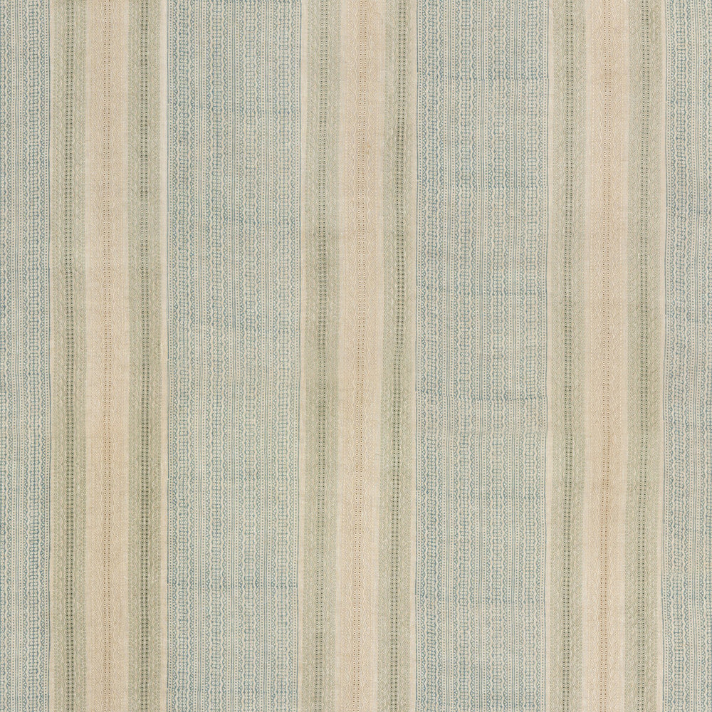 Millbrook Aqua by G P & J Baker Designer Fabric ARTISAN II LINEN - 94%;RAYON - 6% India Horizontal: 13.396 and Vertical: 53.584 - Swanky Fabrics -