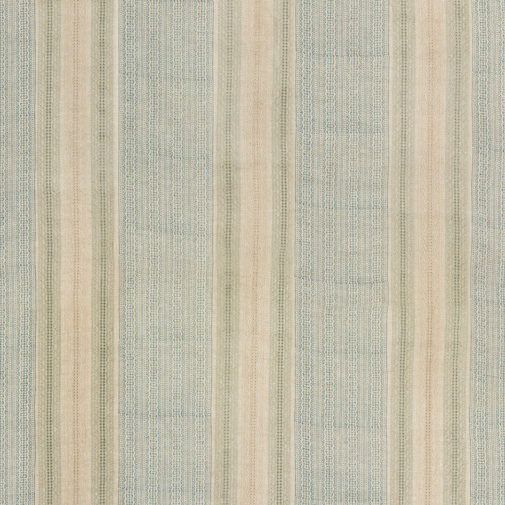Millbrook Aqua by G P & J Baker Designer Fabric ARTISAN II LINEN - 94%;RAYON - 6% India Horizontal: 13.396 and Vertical: 53.584 - Swanky Fabrics -