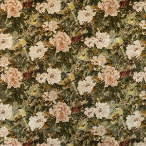 Oriental Garden Mole by G P & J Baker Designer Fabric