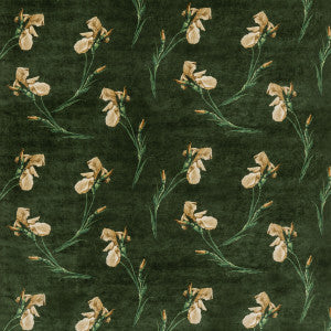 Baker Iris Emerald by G P & J Baker Designer Fabric