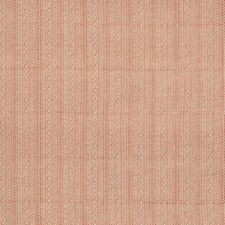 Cherbury Red by G P & J Baker Designer Fabric COROMANDEL SMALL PRINTS LINEN - 100% India Horizontal: 2.955 and Vertical: 5.91 53.978 - Swanky Fabrics -