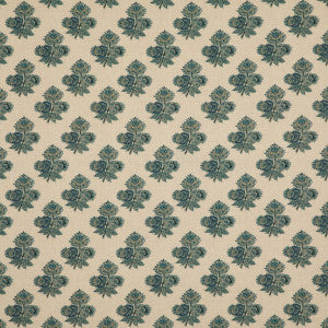 Poppy Paisley Indigo by G P & J Baker Designer Fabric