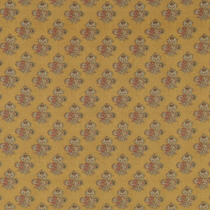 Poppy Paisley Ochre by G P & J Baker Designer Fabric
