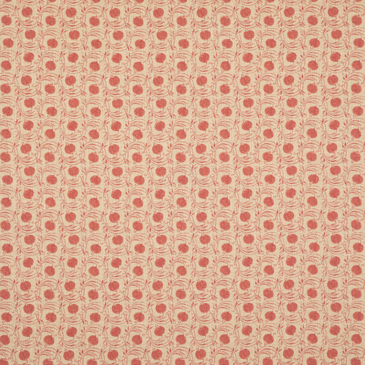 Seed Pod Red by G P & J Baker Designer Fabric COROMANDEL SMALL PRINTS VISCOSE - 67%;LINEN - 33% United Kingdom Horizontal: 3.8612 and Vertical: 5.91 54.372 - Swanky Fabrics -