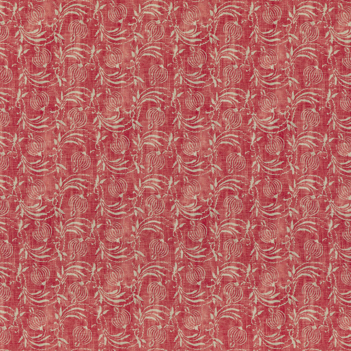 Pomegranate Red by G P & J Baker Designer Fabric COROMANDEL SMALL PRINTS VISCOSE - 67%;LINEN - 33% United Kingdom Horizontal: 7.7618 and Vertical: 17.336 54.372 - Swanky Fabrics -