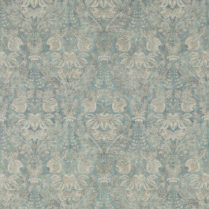 Lapura Damask Blue by G P & J Baker Designer Fabric