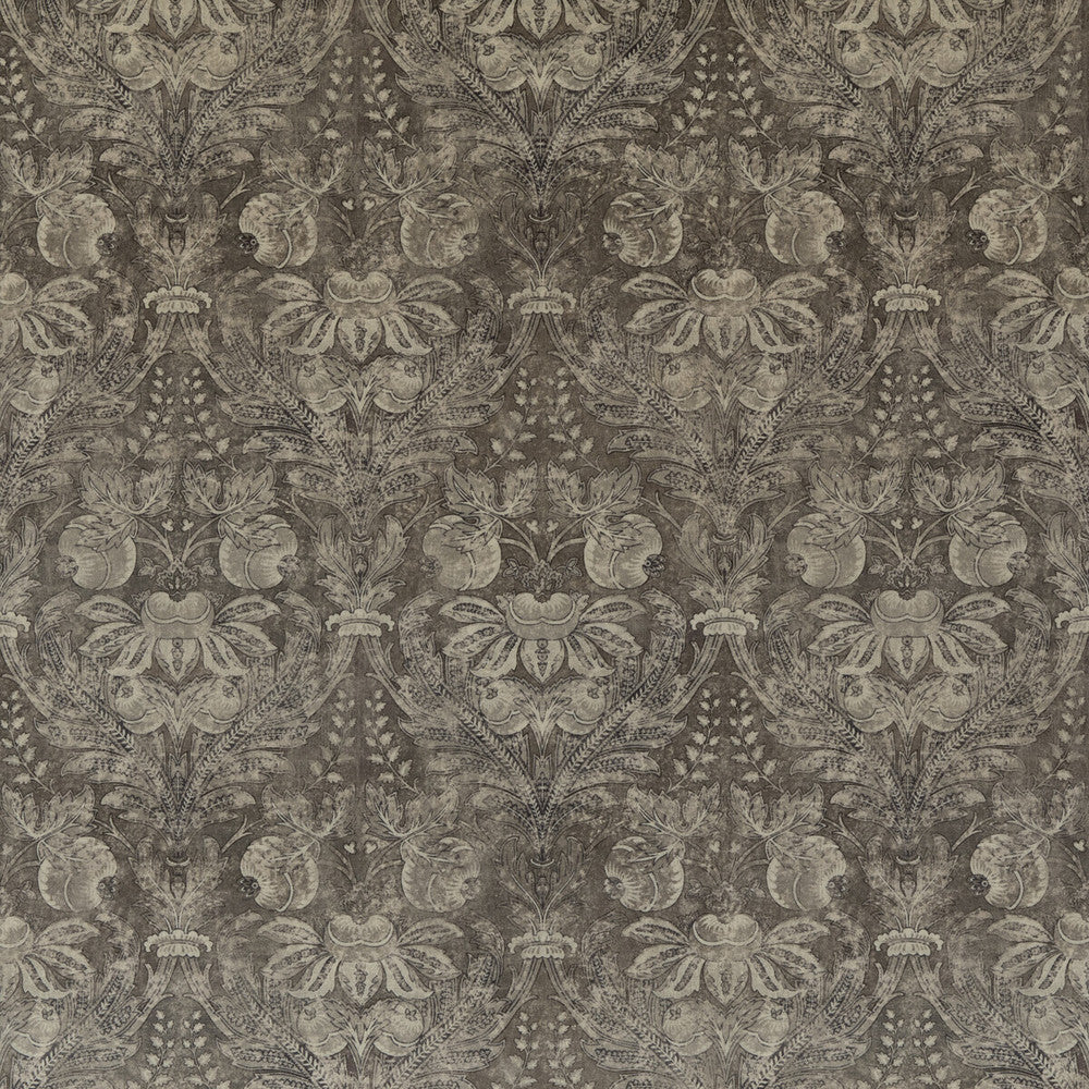 Lapura Velvet Mole by G P & J Baker Designer Fabric COROMANDEL COTTON - 56%;LINEN - 44% United Kingdom Horizontal: 13.002 and Vertical: 23.246 52.008 - Swanky Fabrics -