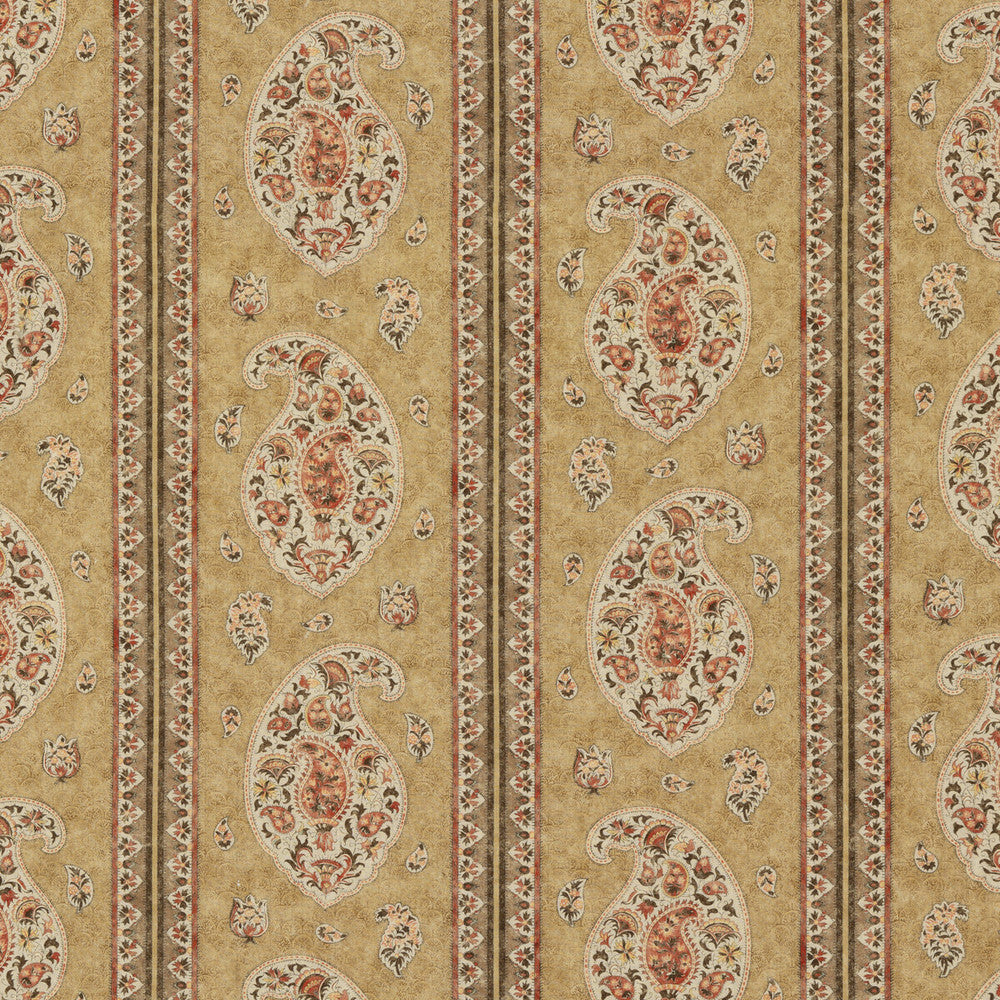 Coromandel Tobacco by G P & J Baker Designer Fabric COROMANDEL LINEN - 100% United Kingdom Horizontal: 13.593 and Vertical: 24.822 54.372 - Swanky Fabrics -